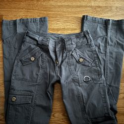 Women Cargo Flare Pants 