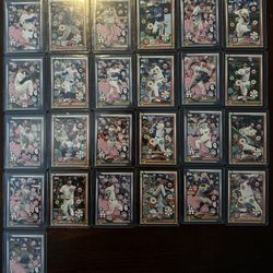 2025 MLB WORLD TOUR TOKYO SERIES - TAKASHI MURAKAMI 25 CARD COMPLETE SET