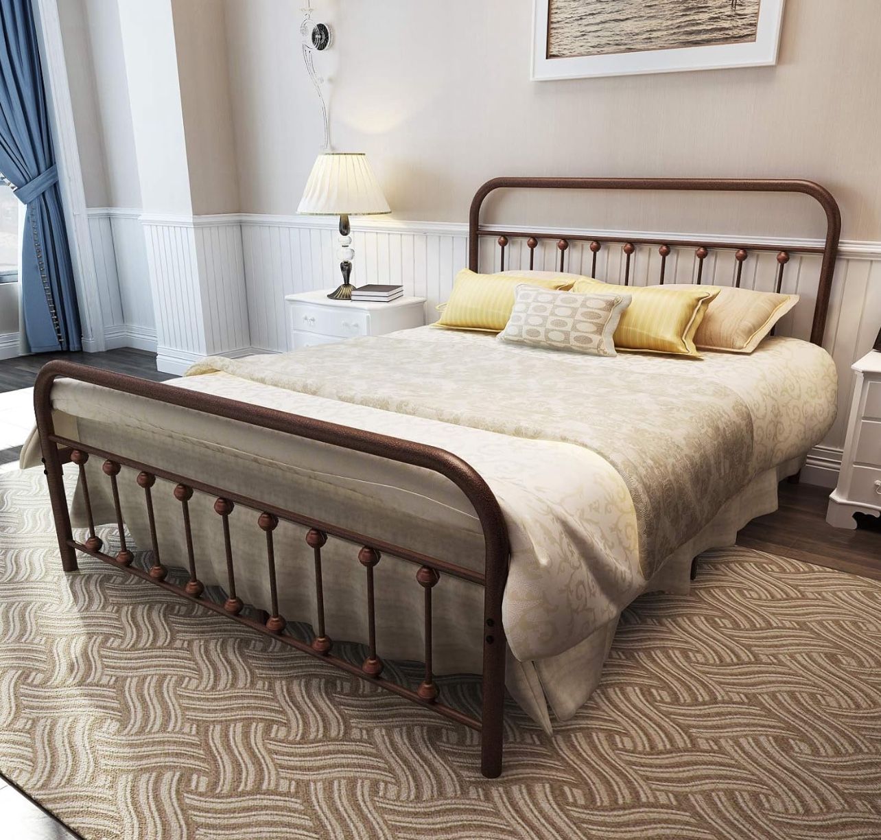 Metal Bed frame QUEEN - Frame Only