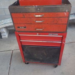 Vintage REM-LINE & CRAFTSMAN TOOLS BOX