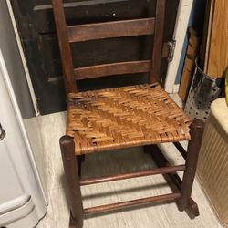 Antique Rocking Chair Early 1900’s American Primitive!