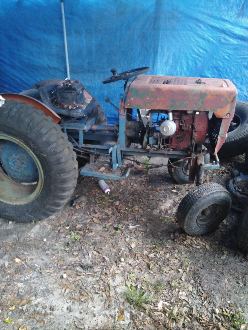 Tractor Project Motor Runs