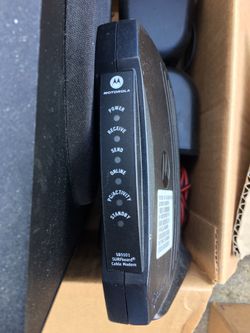 Motorola Surfboard sb5101 Cable Modem
