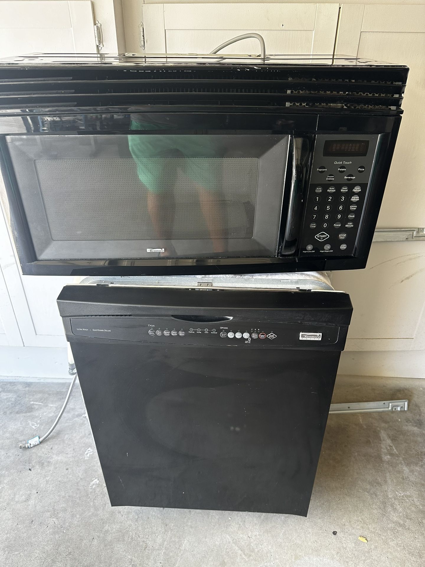 Dishwasher And Microwave