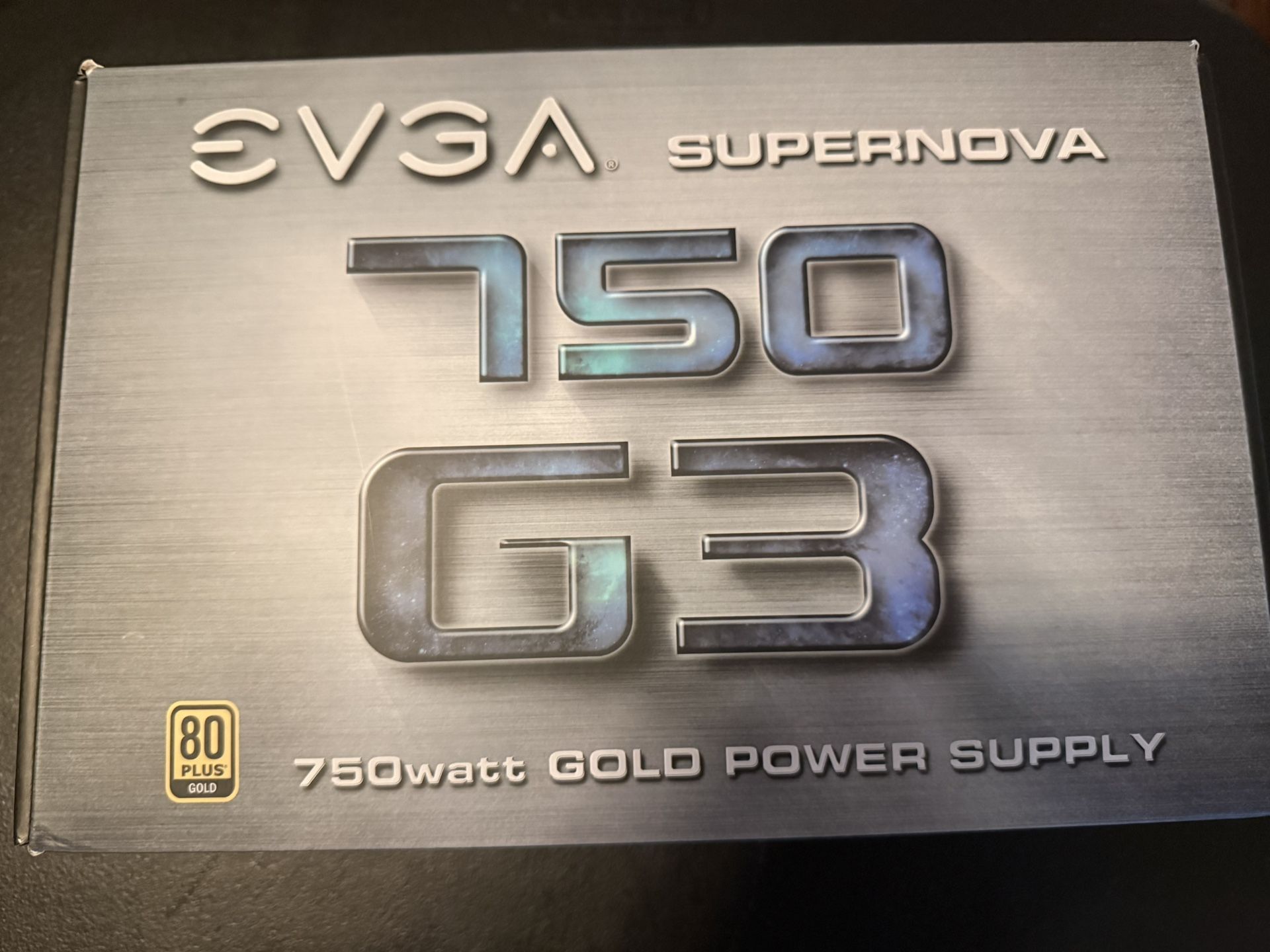 EVGA 750 Watt Power Supply PSU (80 Plus Gold Rated)