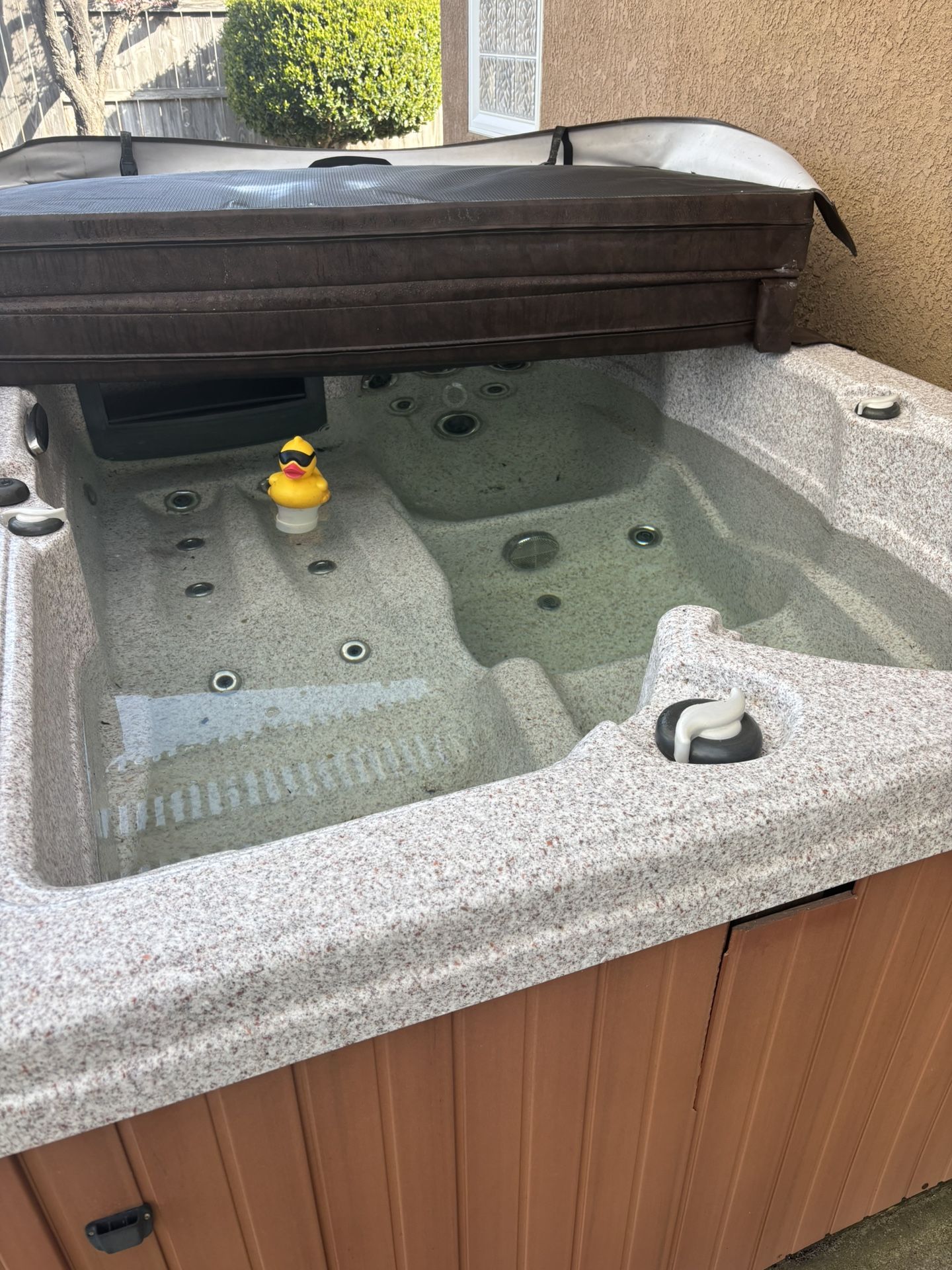 Hot Tub With Water Fall