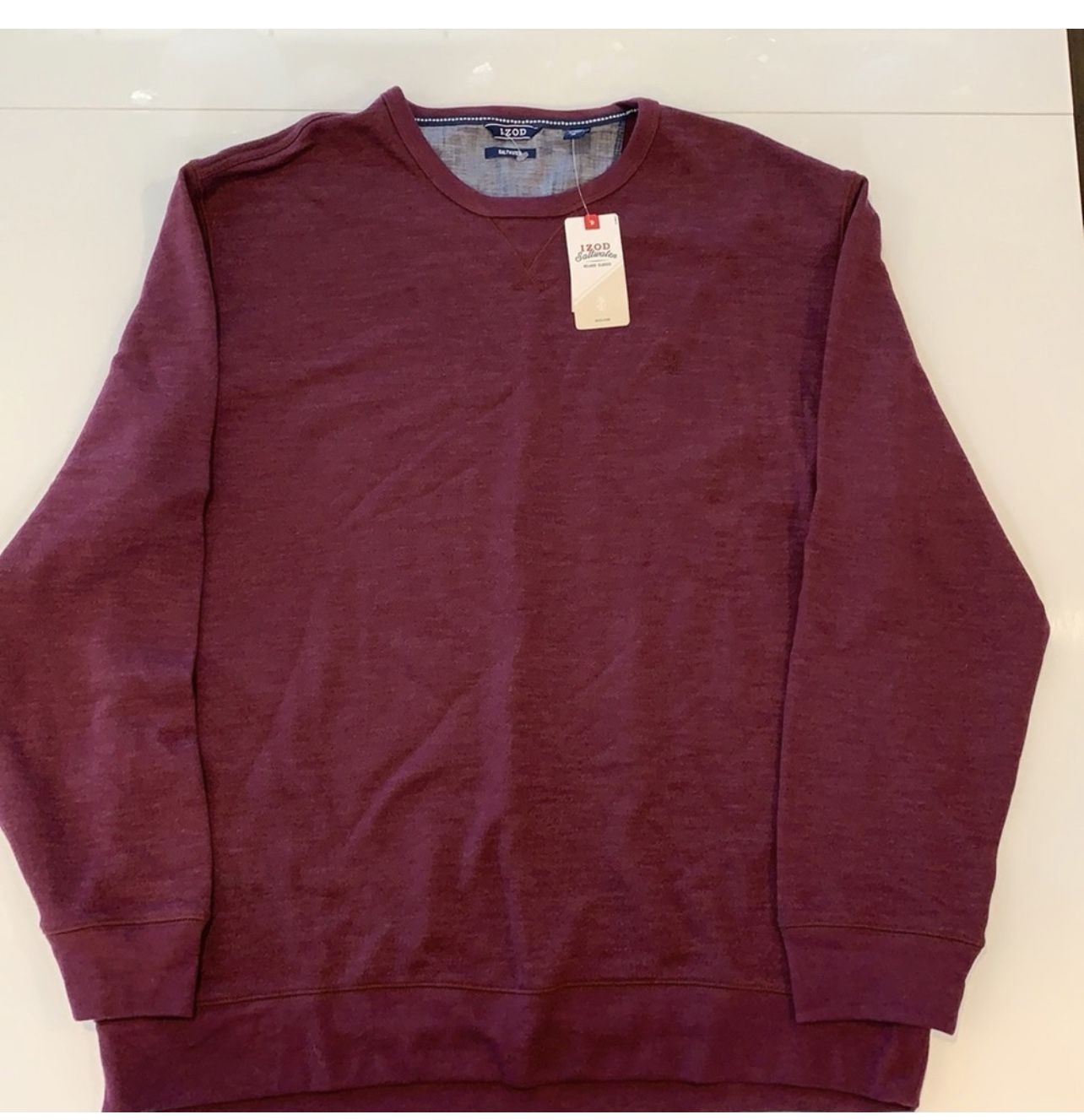 New!!! Burgundy sweatshirt size xl
