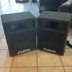 2 Carvin Passive Speakers 200w 