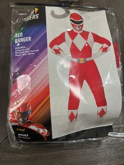 Power Rangers Red Ranger Adult Costume Medium