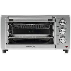 PowerXL Air Fryer Grill 8 in 1 Roast, Bake, Rotisserie, Electric Indoor Grill (Deluxe 