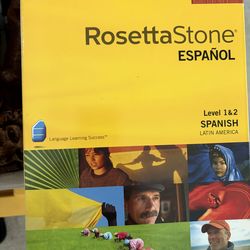 Rosetta Stone V3 Spanish - open box (never used)