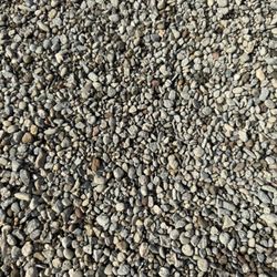 3/8” Pea Gravel Decorative Rock - Per Ton 