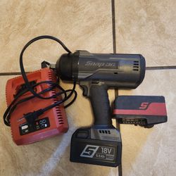 Snap On Impact Wrench Tool Battery And Charger