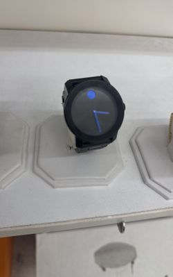Blue/Black Movado Watch