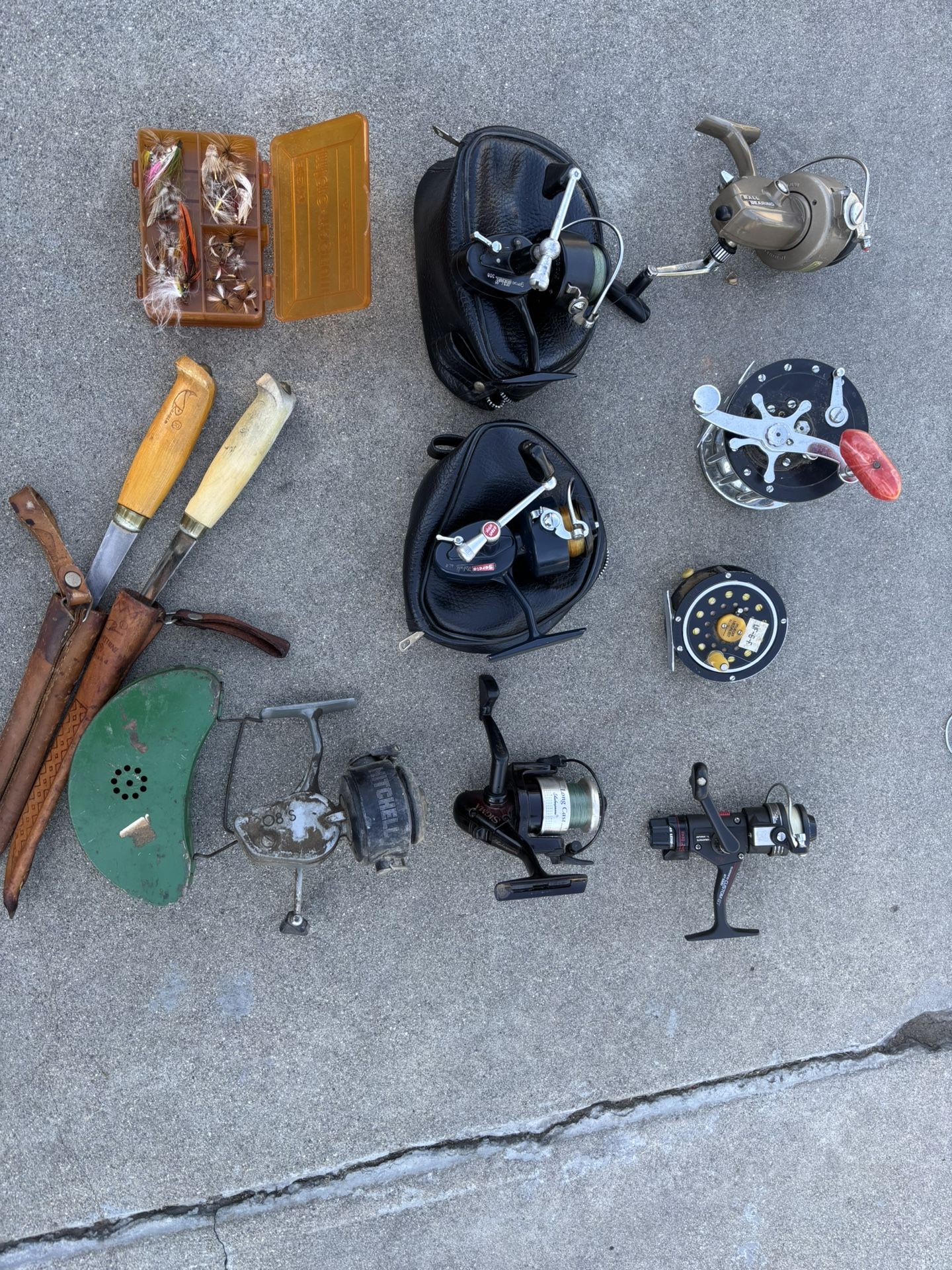 Vintage Fishing Reels And Equipment 