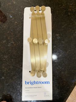 New Brightroom Gold Accordion Over-the-Door Hook Rack – Target