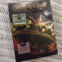 NEW Game of Thrones Complete 2nd Season - 5 DVD Disc Set 