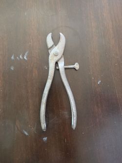Vintage Metal Slip Joint Pliers