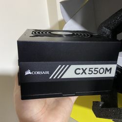 Corsair CX550M Power Supply — 550 Watt 80 PLUS Bronze Certified Modular ATX PSU
