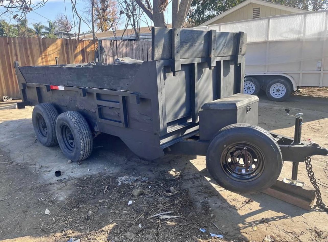 12ft Dump Trailer Traila De Dompe Hydraulica Material handling