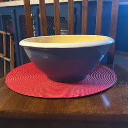 Italian Made Ceramic Pottery  Mixing Bowl 