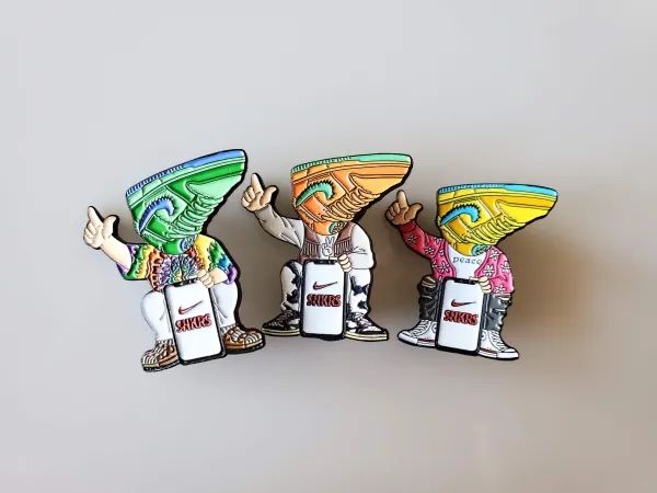 SNKRhead Nike Dunk SB Grateful Pack Enamel Pins