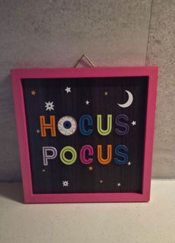 New Hocus Pocus Wall Decor