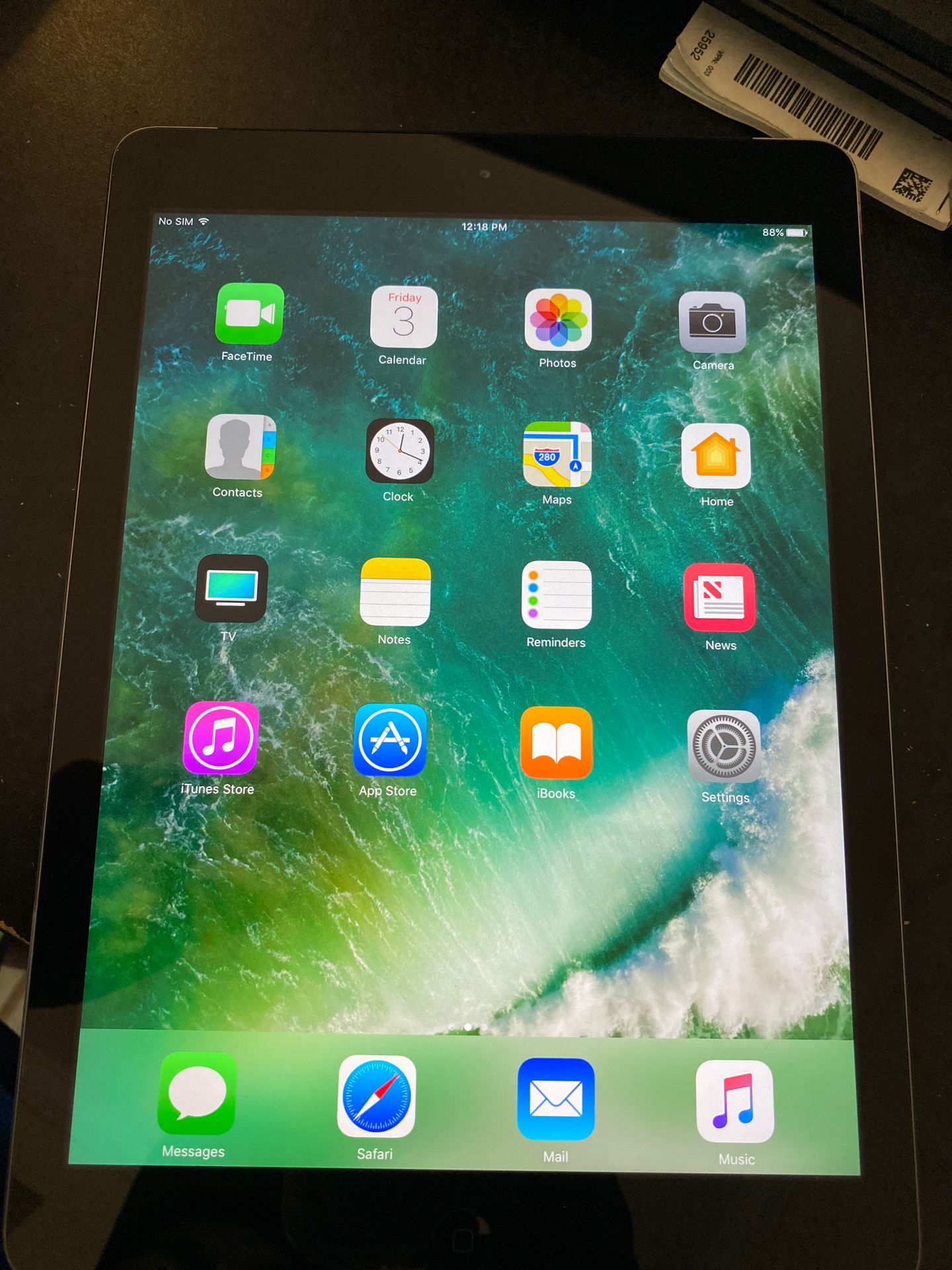 iPad Air 1 WiFi +Cellular factory unlocked to any SIM card 32 Gb
