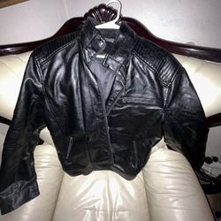 Faux Leather Jacket