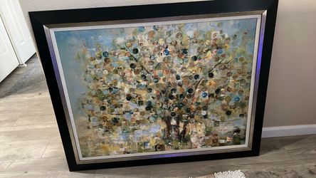 Large Abstract Landscape Canvas Wall Art
