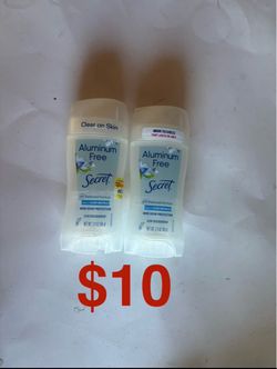 Secret Aluminum Free Deodorant 2-Pack