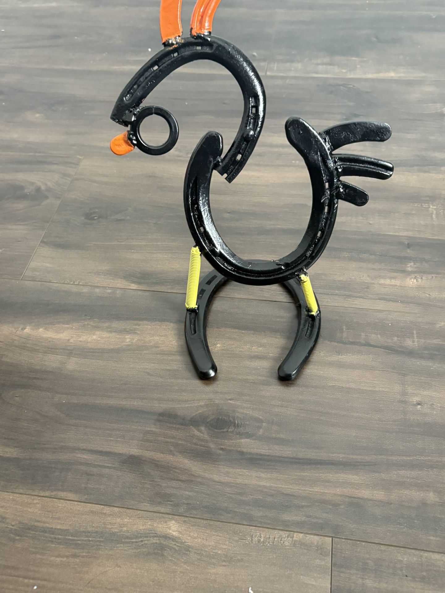 Chicken Made Out Of Horshoes
