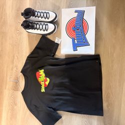 Jordan 9 space jam sz 10.5
