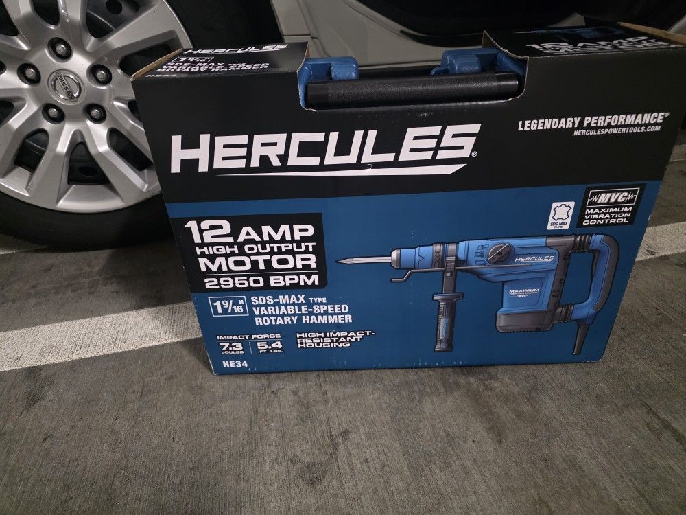 Hercules Sds 12 Amp Hammer Drill