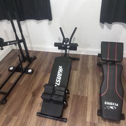 Home Gym Ab Core & Glute Equipments Bundle – 3 Machines – All Like New – Must See