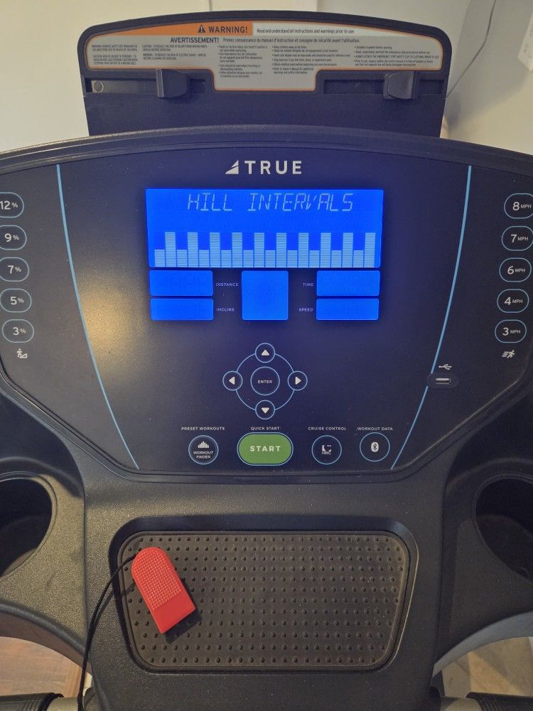True Gym Quality Treadmill