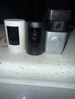 Ring Security Camera Lot of 3