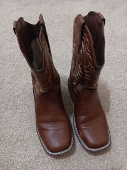Brown Western Cowboy Boots size 1