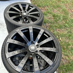 22” Forgiato concave wheels rims