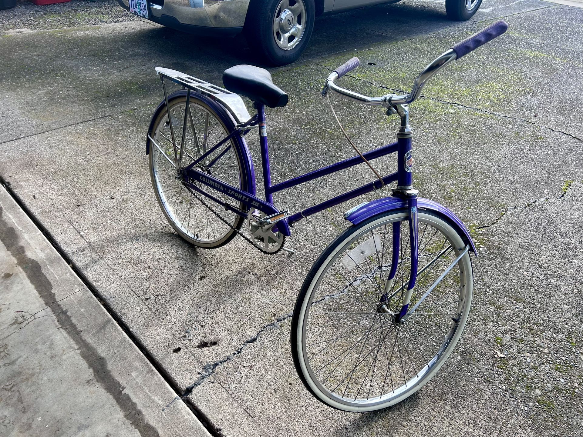 Vintage Columbia Sports III Women's 3 Speed Bike