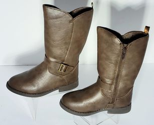 NEW Children's Toddler Girl Size10 Brown Boots