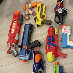 Assorted Nerf Guns