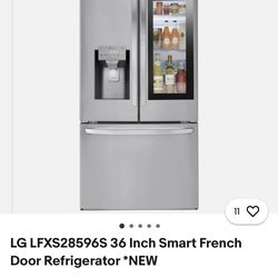LG THINQ SMART FRENCH DOOR FRIDGE