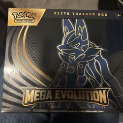 Pokémon Mega Evolution Etb Lucario