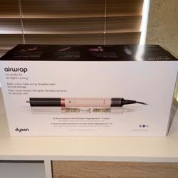 Dyson - Airwrap Coanda 2x Multi-Styler and Dryer For Straight+Wavy Hair - Ceramic Pink/Rose Gold 