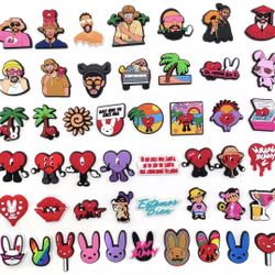 48 pc Bad Bunny Charms