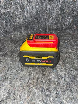 DEWALT FLEXVOLT 20V/60V MAX Lithium-Ion 6.0Ah Battery