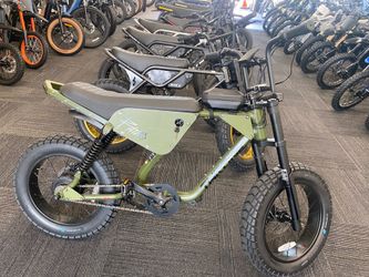 Rhino SS Army Green 750W/48V Electric Bike