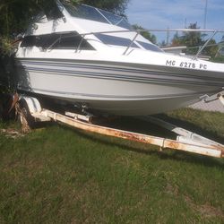 Boat And Trailer