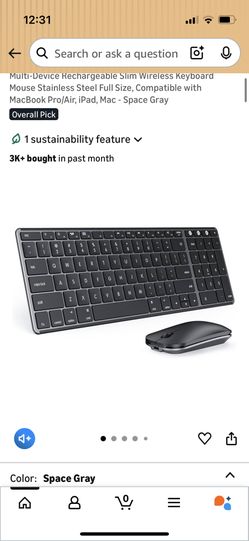 Bluetooth Keyboard And Mouse 